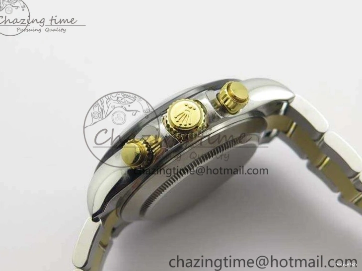 Best On Gold JH Ceramic Bracelet A7750 Dial SS YG SS Daytona Bezel YG Edition 0830
